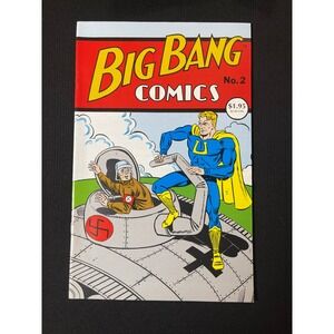 Big Bang Comics Number 2 Vintage Comic Book Superhero Action
